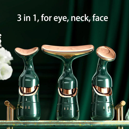 3 In 1 Anti Wrinkles Facial Massager