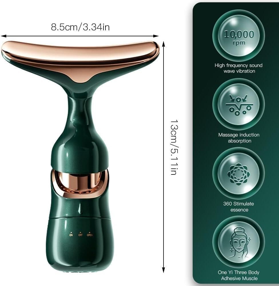 3 In 1 Anti Wrinkles Facial Massager