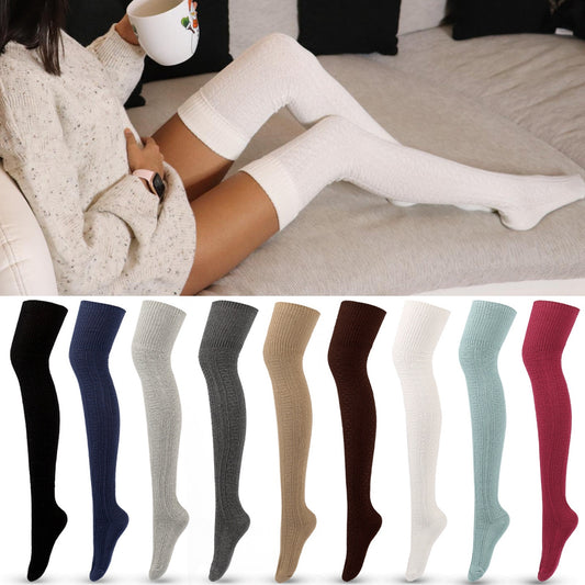 Fall Winter Long Twist Stockings